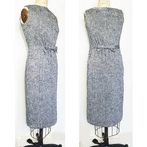 Vintage 50s/60s Lanz Womens Dress Mad Men Flecked  Shift Dress